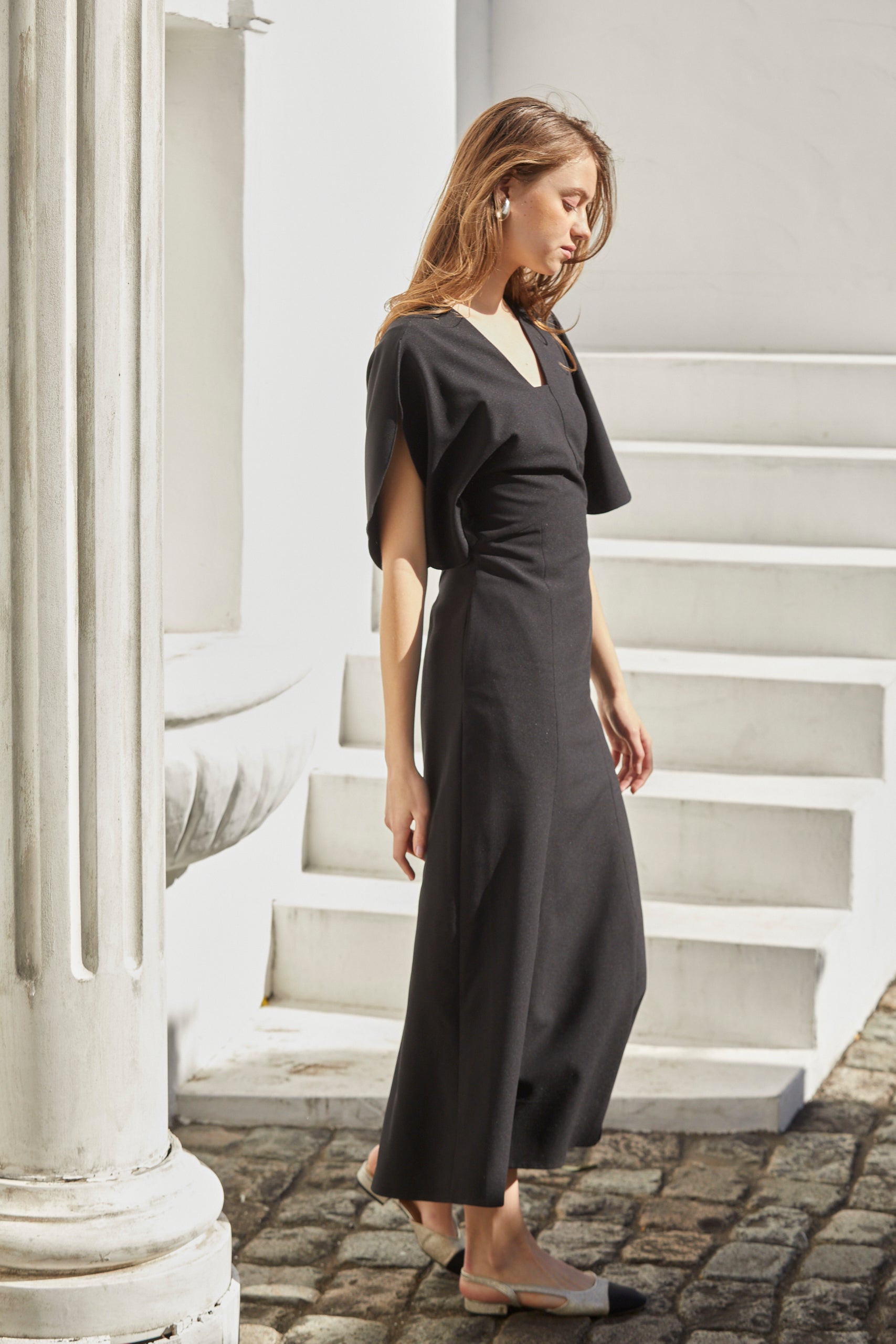 Josephine Dress <br> -BLK-