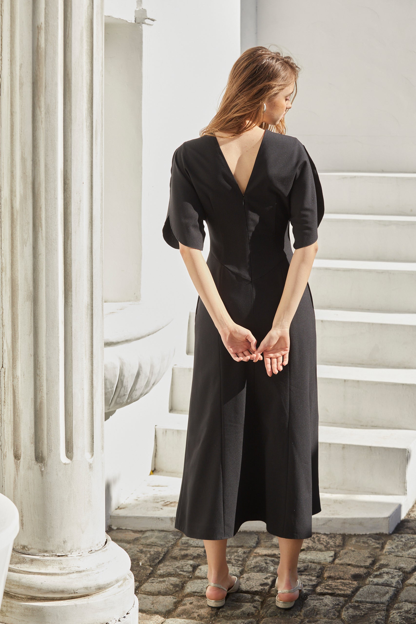 Josephine Dress <br> -BLK-