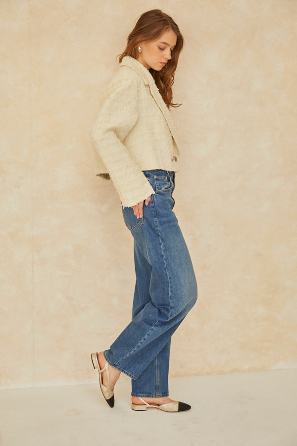 Audrey Tweed Jacket <br> -IVO-