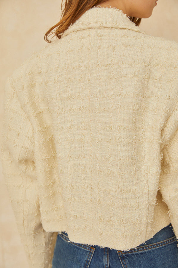 Audrey Tweed Jacket <br> -IVO-