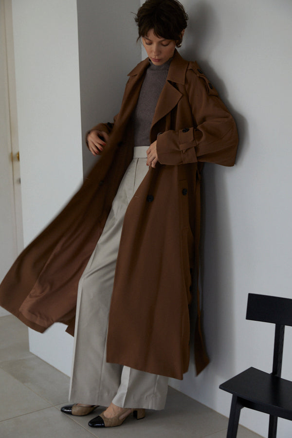 Elsa Trench Coat <br>-CAM-