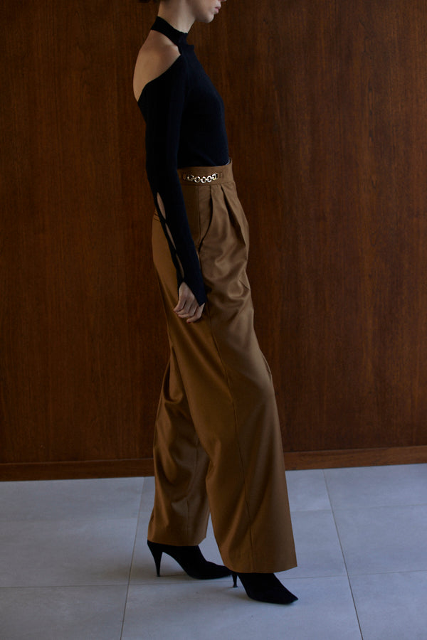 Ciara Semi-wide Pants  <br> -CAM-