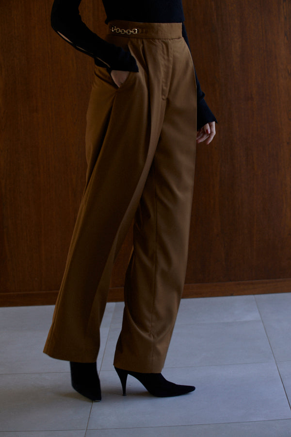 Ciara Semi-wide Pants  <br> -CAM-