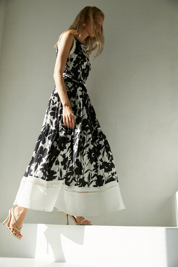 Elise Long Dress <br> -BLK-