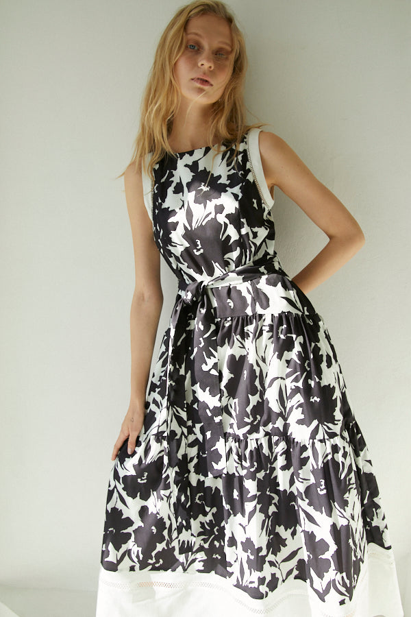 Elise Long Dress <br> -BLK-