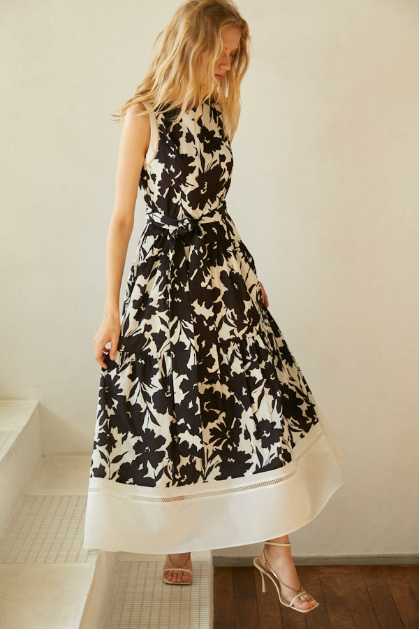 Elise Long Dress <br> -BLK-