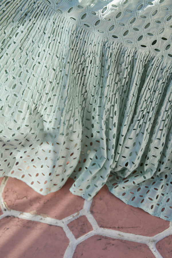 Eliana Lace Dress <br> -Mint-