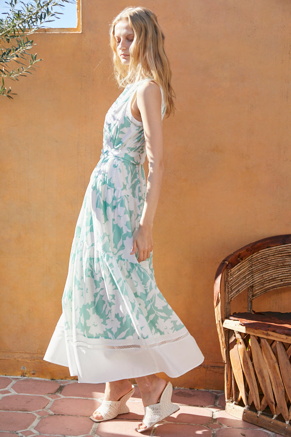 Elise Long Dress <br> -MINT-