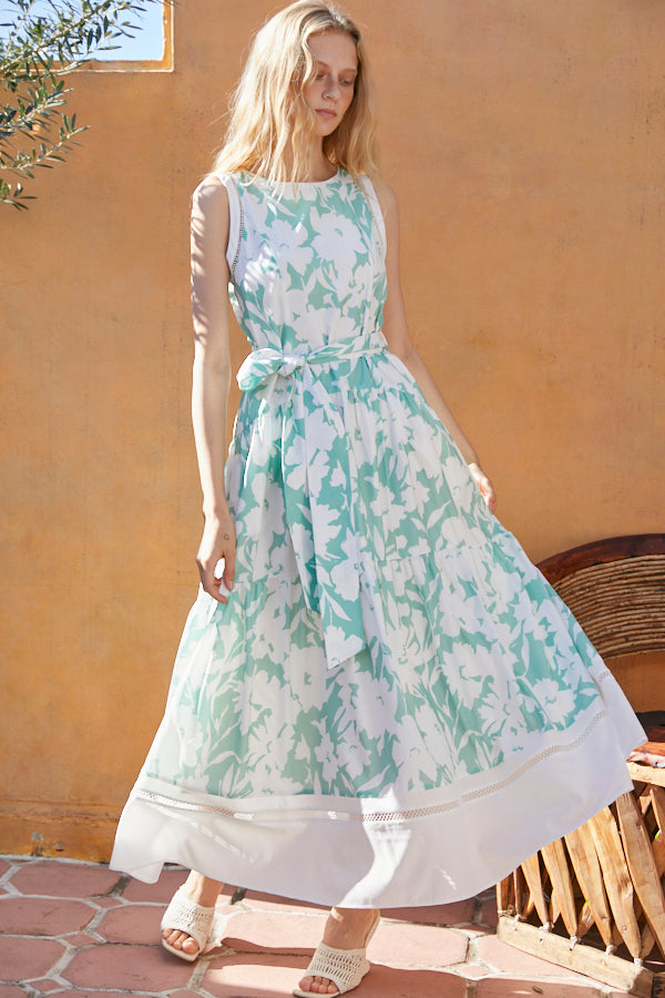 Elise Long Dress <br> -MINT-