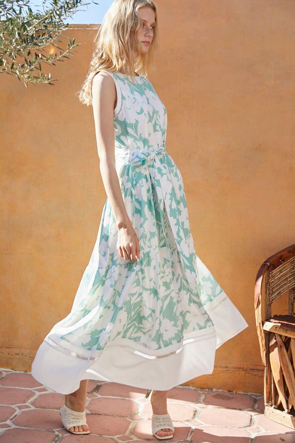 Elise Long Dress <br> -MINT-