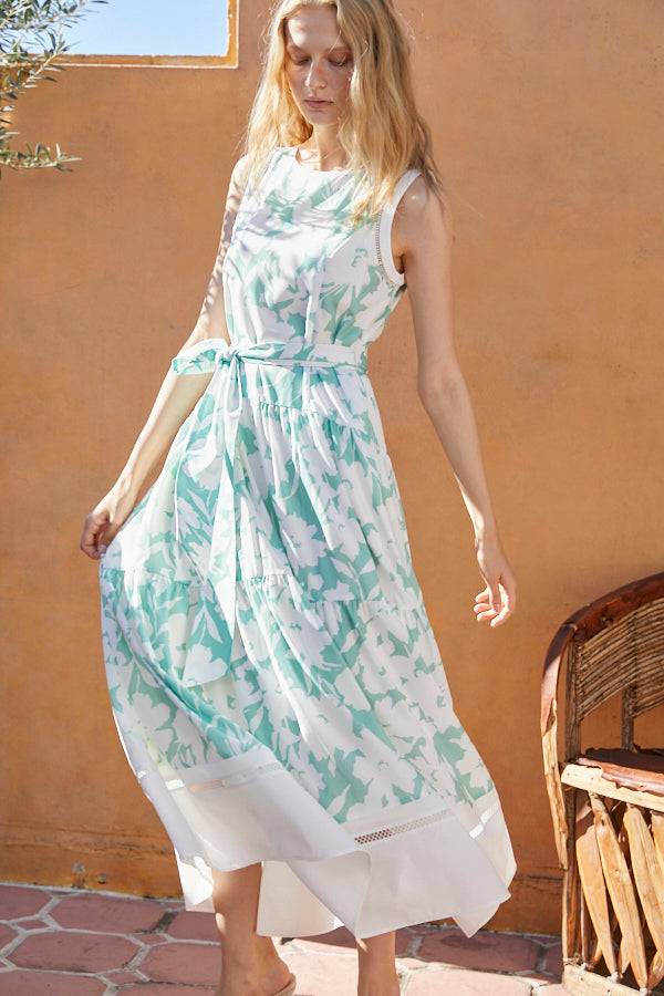 Elise Long Dress <br> -MINT-