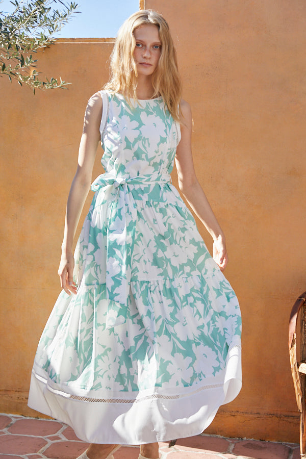 Elise Long Dress <br> -MINT-