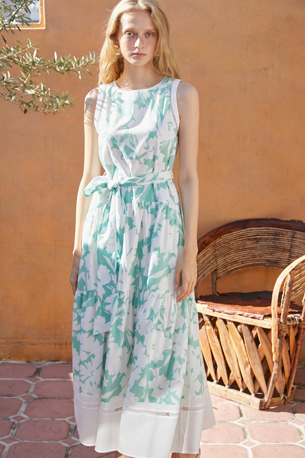 Elise Long Dress <br> -MINT-