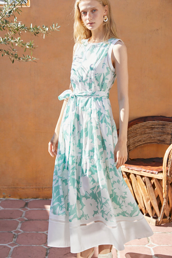 Elise Long Dress <br> -MINT-