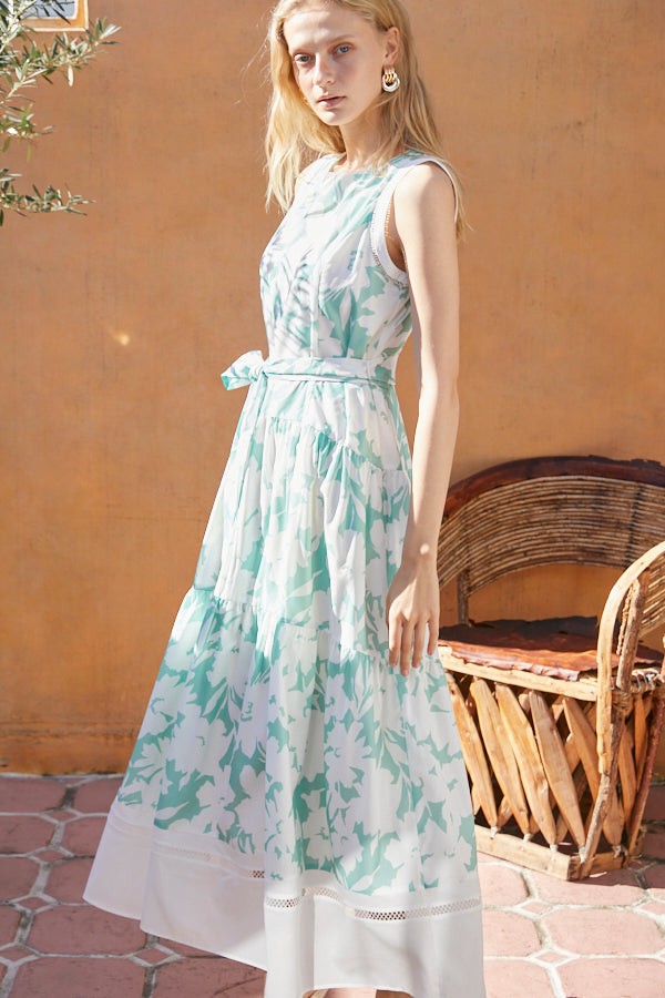 Elise Long Dress <br> -MINT-