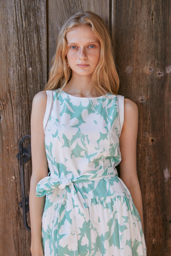 Elise Long Dress <br> -MINT-