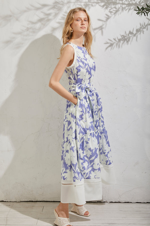 Elise Long Dress <br> -LAV-