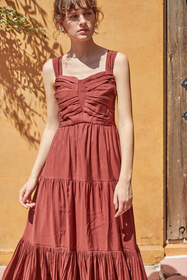 Kahina Long Dress -BUR-