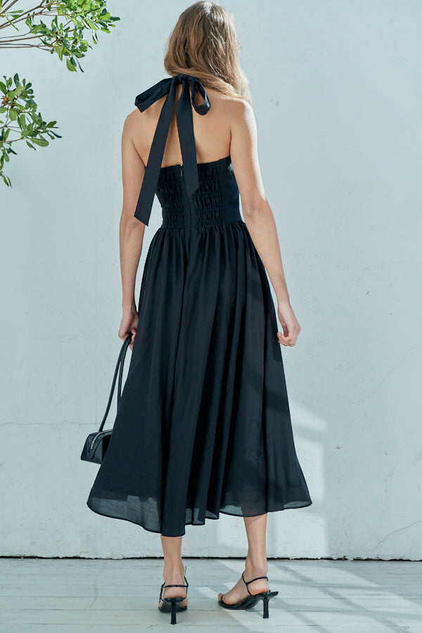 Roman Summer Dress <br> -BLK-