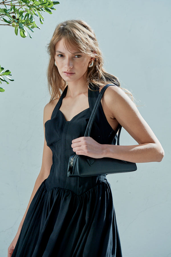 Roman Summer Dress <br> -BLK-