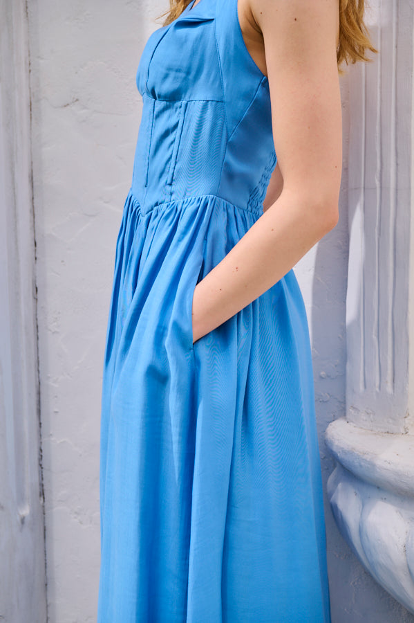 Roman Summer Dress <br> -BLU-