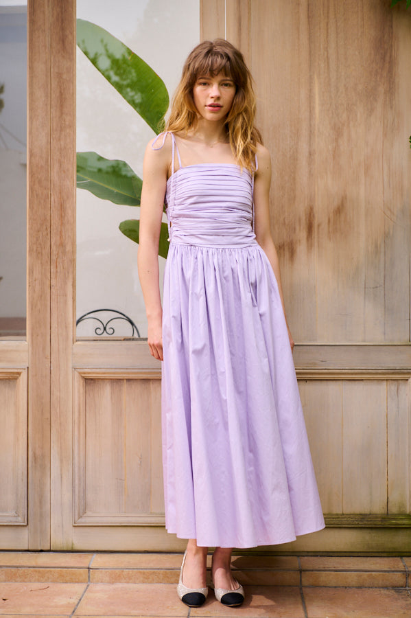 Taormina Dress <br> -Lilac-