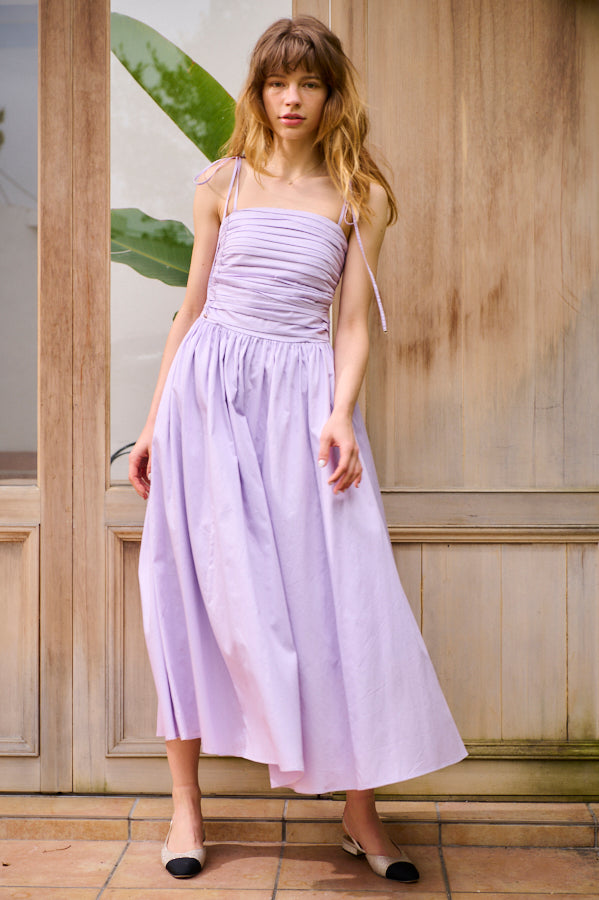 Taormina Dress <br> -Lilac-