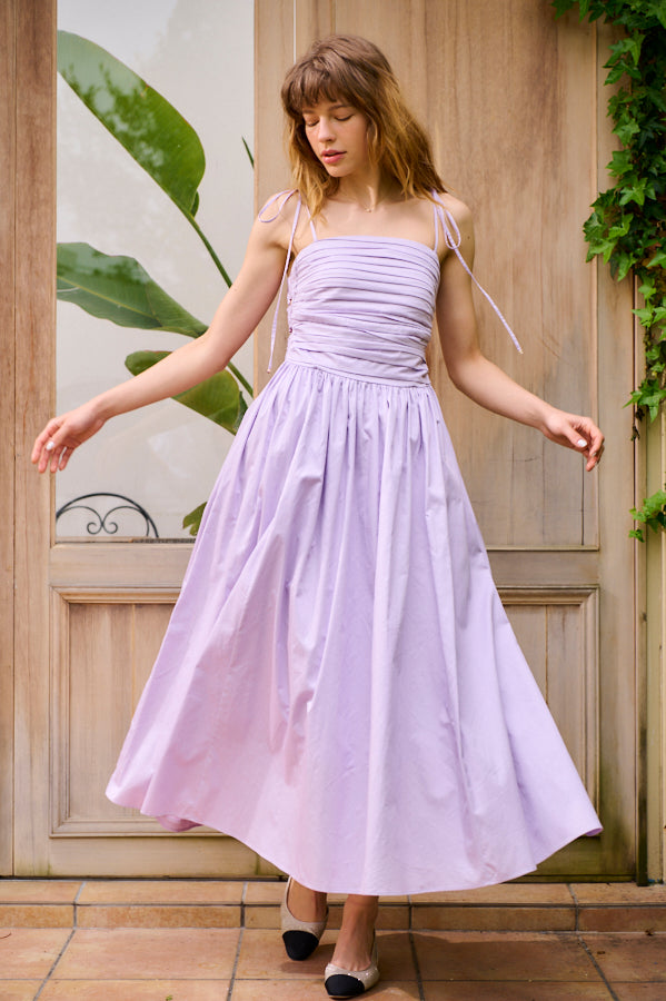 Taormina Dress <br> -Lilac-