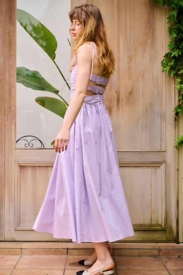 Taormina Dress <br> -Lilac-