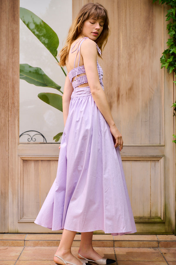 Taormina Dress <br> -Lilac-