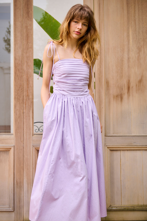 Taormina Dress <br> -Lilac-