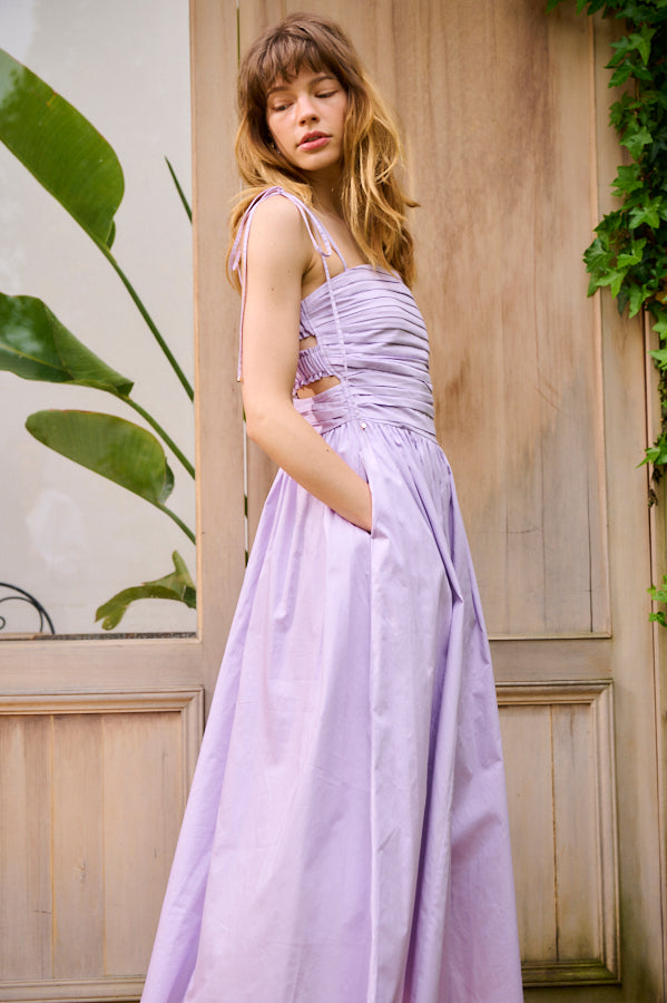 Taormina Dress <br> -Lilac-