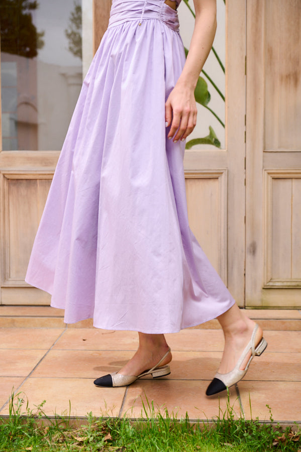 Taormina Dress <br> -Lilac-