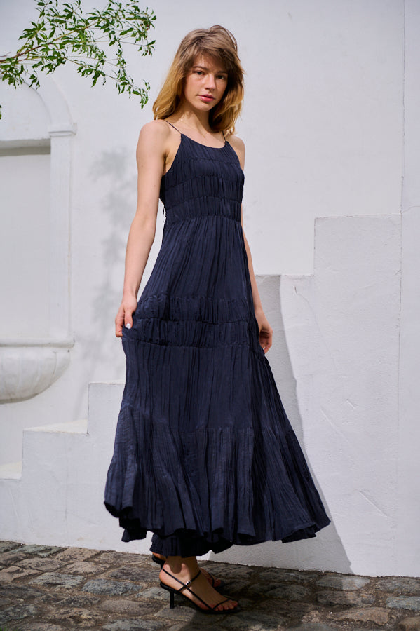 Haute Summer Dress <br> -Midnight-