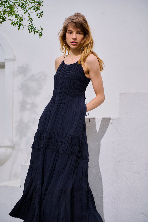 Haute Summer Dress <br> -Midnight-