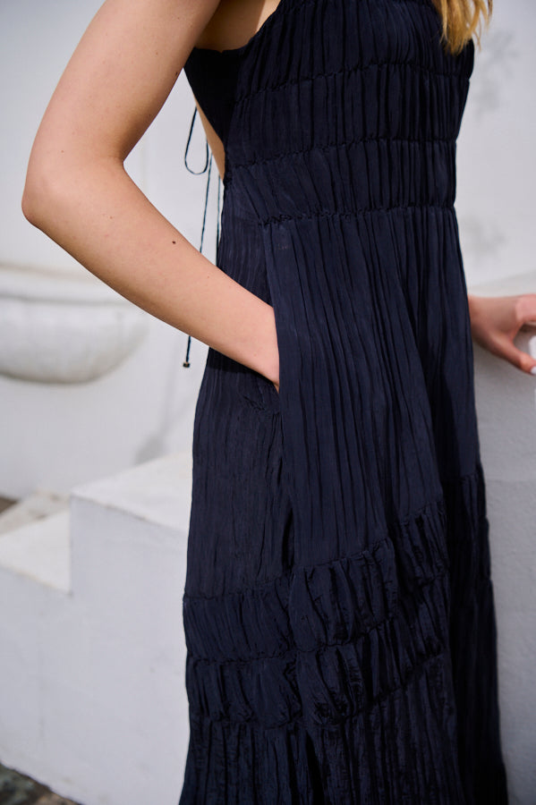 Haute Summer Dress <br> -Midnight-