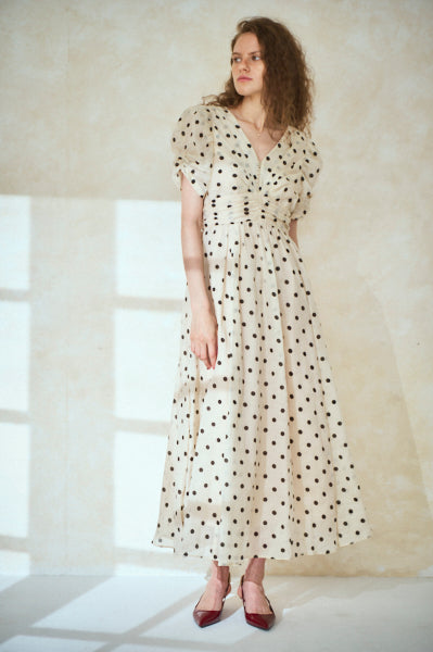 Isabella Long Dress <br>-IVO×bk.dot-