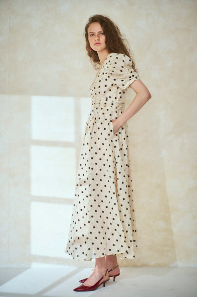 Isabella Long Dress <br>-IVO×bk.dot-