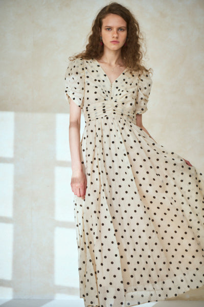 Isabella Long Dress <br>-IVO×bk.dot-