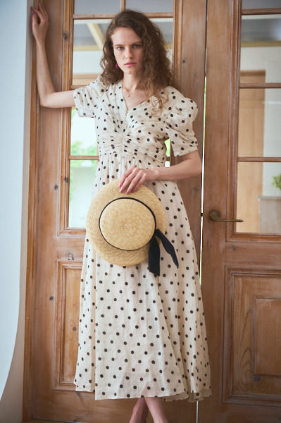 Isabella Long Dress <br>-IVO×bk.dot-