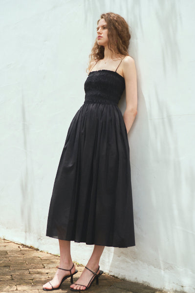 Before Sunset Dress <br>-BLK-