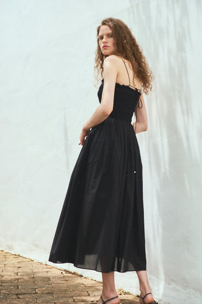 Before Sunset Dress <br>-BLK-