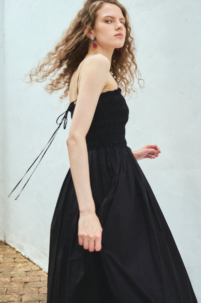 Before Sunset Dress <br>-BLK-