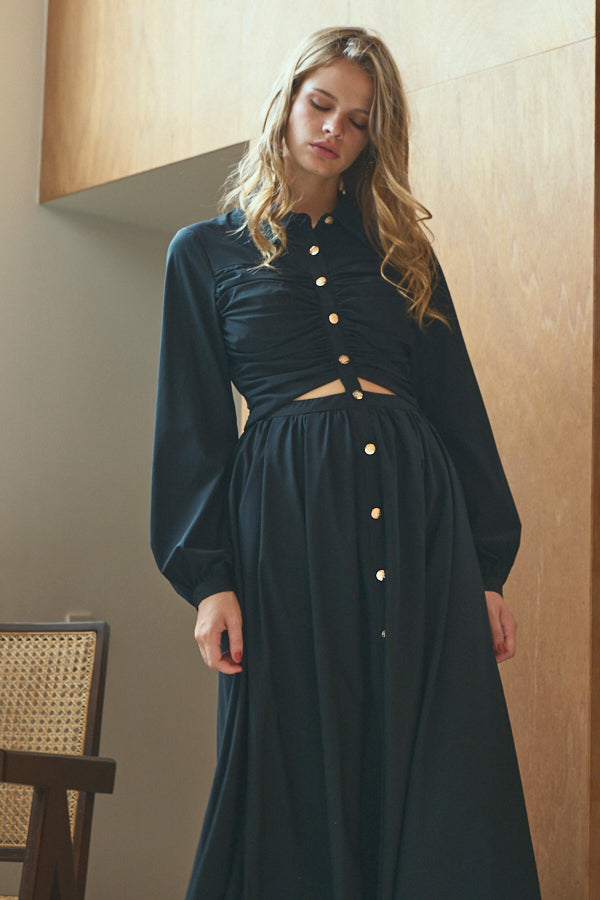 Alessia Dress <br>-BLK-