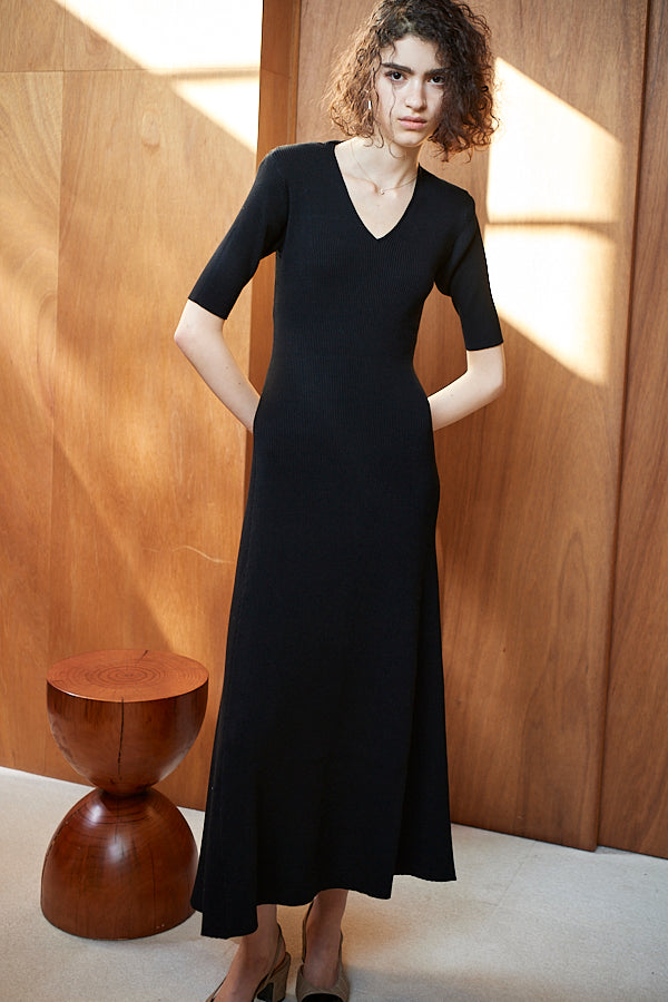 Elena Dress <br> -BLK-