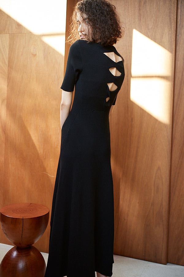 Elena Dress <br> -BLK-