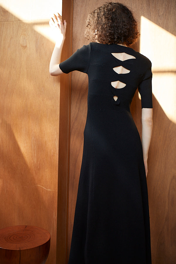 Elena Dress <br> -BLK-