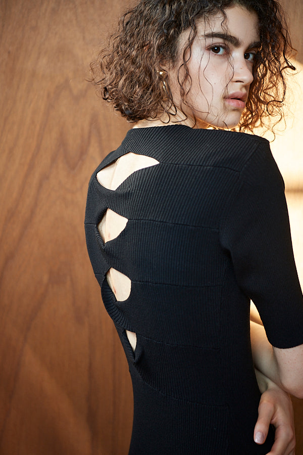 Elena Dress <br> -BLK-
