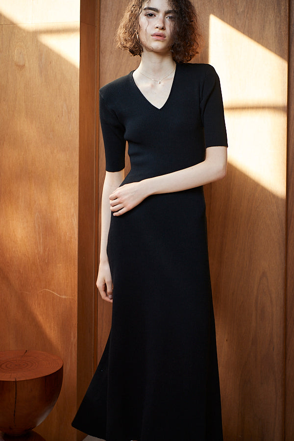 Elena Dress <br> -BLK-