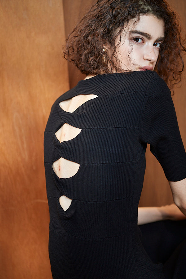 Elena Dress <br> -BLK-